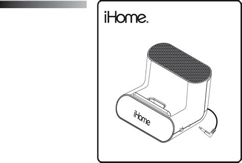 ihome speakers for ipod pdf manual